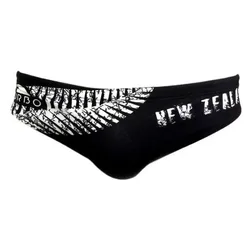 New Zealand Swimming Brief Black 4XL Men