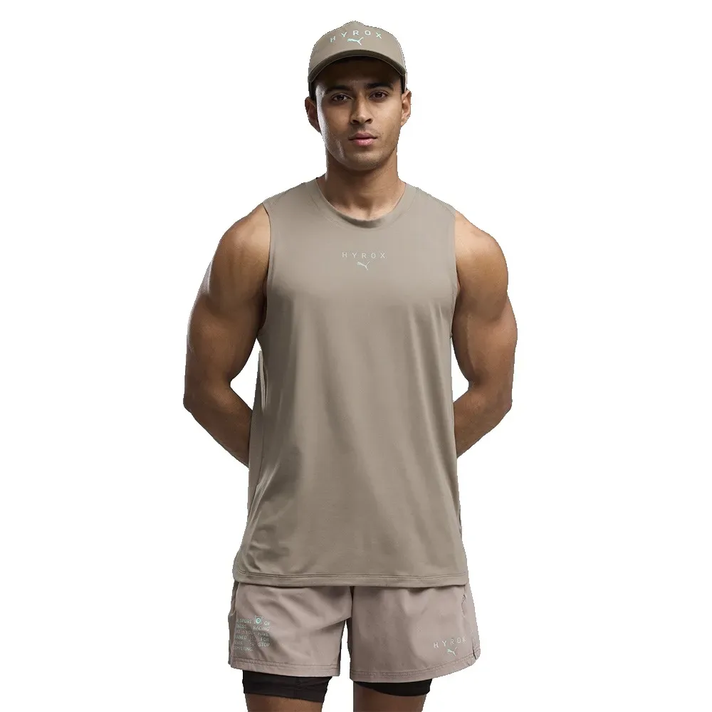 T-shirt Sans Manches X Hyrox Cloudspun Mouse Gray XL - Puma - FashionsVida