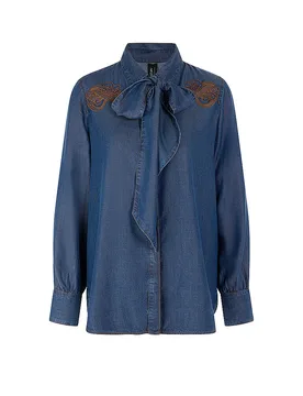 Marc Cain Camicia di jeans blu 42 - Marc cain - FashionsVida