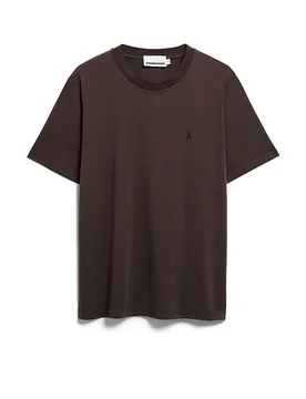 T-Shirt JAAMES marrone L - Armedangels - FashionsVida