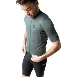 Maglia A Maniche Corte Merino Nmd Green
