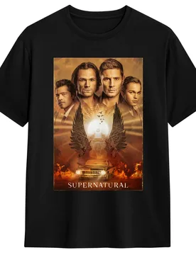Men's T-Shirts Impala Supernatural Season Funny 100% Cotton Tee Shirt Short Sleeve T Shirts Round Neck Clothing Plus Size - Aliexpress - FashionsVida