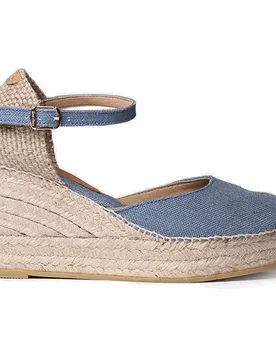 Pons Espadrilles Compensées Laia-nt Denim EU 41