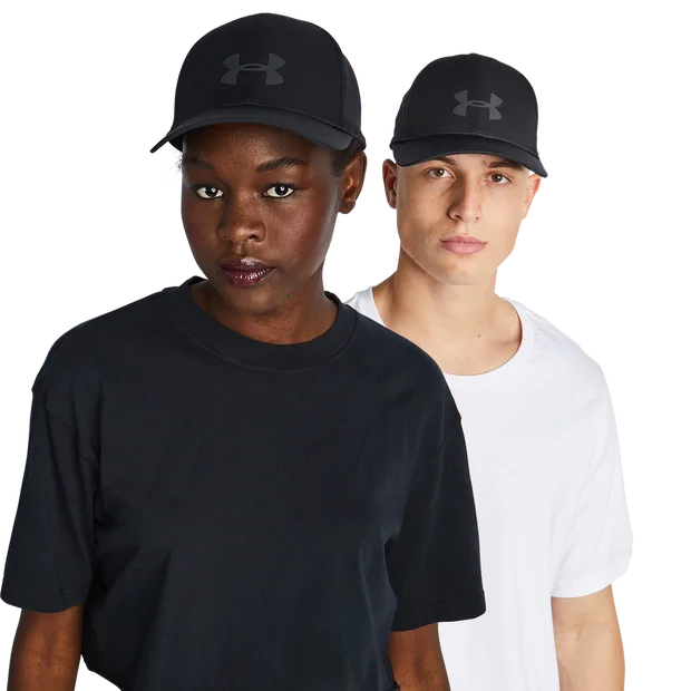 Blitzing Unisex Caps - Black - One Size - Poly (Polyester) - Black - Size: One Size - Under armour - FashionsVida