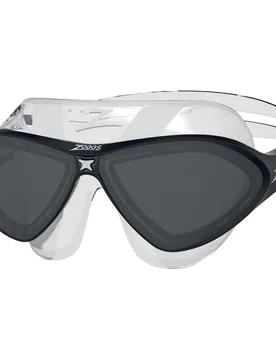 Horizon Flex Swimming Mask Clear / Black / Tint Smoke One Size unisex - Zoggs - FashionsVida