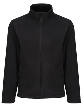 Mens Plain Micro Fleece Full Zip Jacket (Layer Lite) - Black - Size 4xl - Regatta - FashionsVida
