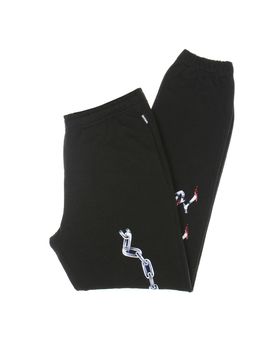 Pantalone Tuta Leggero Uomo Steel Sweatpant Black