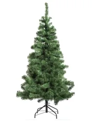 Künstlicher Weihnachtsbaum Deluxe mit Standfuß 120 x 64 cm