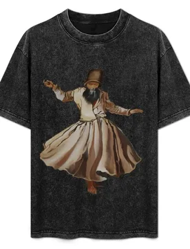 Conveying The Spiritual Calling Dervish Cut Out T-Shirt Plus Size Short Sleeve T-Shirt - Aliexpress - FashionsVida