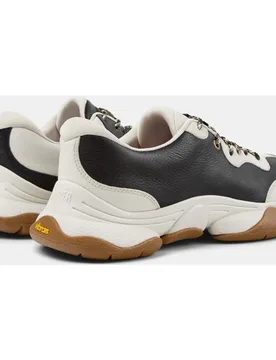 Zapatillas retro de piel de hombre karst 2 twins con cordones - Camper - FashionsVida