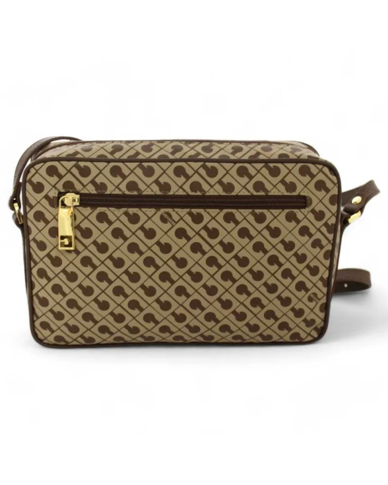 Borsa Donna Beige-Marrone - GHB0112-TABBUR - GHERARDINI - FashionsVida