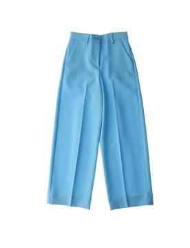 Pantalone wide leg TURCHESE 16