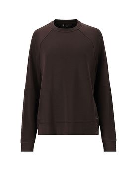Sweat-shirt de sports Jacey à col rond marron 38