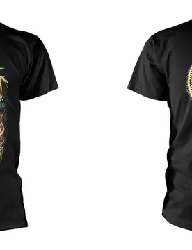 T-Shirt - Reaper Ramirez - S - für Männer - Größe S - schwarz - Lizenziertes Merchandise! - Männer - male - Cattle Decapitation - FashionsVida