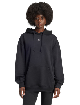 Terry Damen Kapuzenpullover - Schwarz - Größe S (34-36) - Baumwoll-Jersey Black S (34-36)