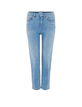 Jeans de corte recto MELLY BASE azul claro 34/L28 - Opus Pants - FashionsVida