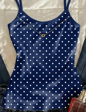 Camiseta de tirantes minimalista informal para adolescentes, camisa de verano - Shein - FashionsVida