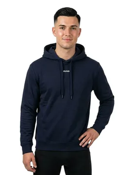 Hugo Sweat à Capuche Dapo 10231445 01 Dark Blue L - Hugo Boss - FashionsVida