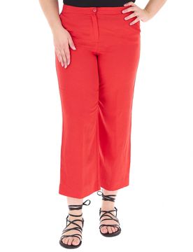 Pantalone misto viscosa ROSSO 41