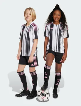 Short Home 25/26 Junior Juventus 9-10A Black - Adidas - FashionsVida