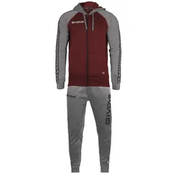 Survêtement 103 Light Melange Grey / Grenade L