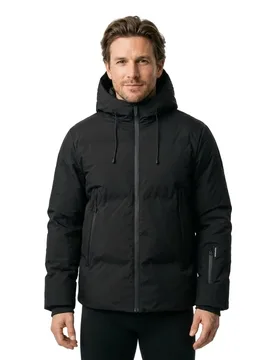 Giacca Trapuntata Fusion Technical Black M - Jack & jones - FashionsVida