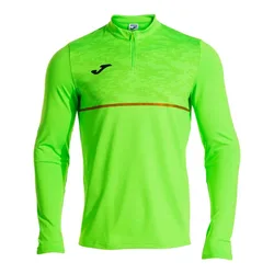 Felpa Con Mezza Zip Record Iii Fluor Green 14-15 Anni