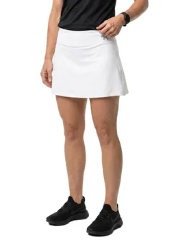 Osaka Flare 2-1 Skirt White L - Osaka - FashionsVida