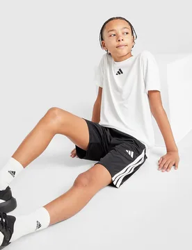 Badge of Sport Core T-Shirt/Shorts Set Junior, Weiss - unisex - Size: 9-10Y - Adidas - FashionsVida