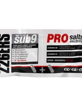 Capsules Sub9 Pro Salts Electrolytes Duplo Saveur Neutre 40 Unités