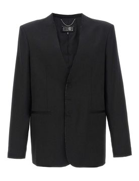Blazer a petto singolo