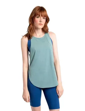 Lole T-shirt Sans Manches Performance Beryl Blue S - Lolë - FashionsVida