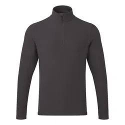 Unisex Adult Recyclight Quarter Zip Fleece (Dark Grey) - Size 2xl