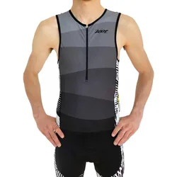 Maglia Senza Maniche Performance Grey / Black