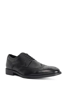 Mens Sunni - Leather Gibson - Black - Size Uk 9 - Dune london - FashionsVida