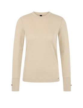 Camiseta de manga larga crema 34