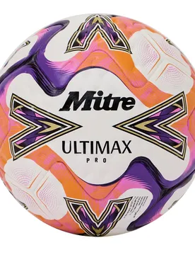 Ballon De Football Ultimax Pro 26 White / Orange / Purple 5 unisex