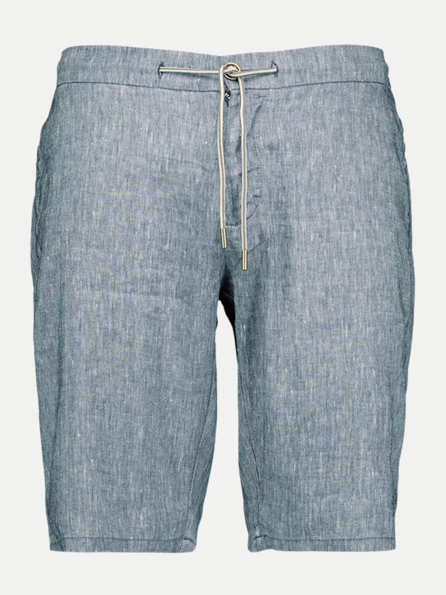 Chinoshorts aus Leinenmischung Blau M - No Excess - FashionsVida