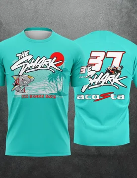New Racing No.37 Rider Pedro Acosta Fan 3D Printed Pattern T-Shirt the Shark Men Women Summer Casual Short Sleeve Tops - Aliexpress - FashionsVida