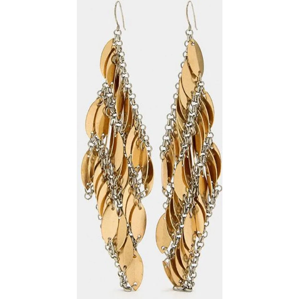 Pendientes largos con cuentas y abalorios colgantes - Parfois - FashionsVida