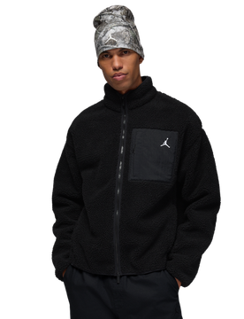 Mountainside Herren Jacken - Schwarz - Größe XL - Sherpa Black XL