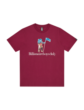 Standing Astro Serif T-Shirt - Burgundy