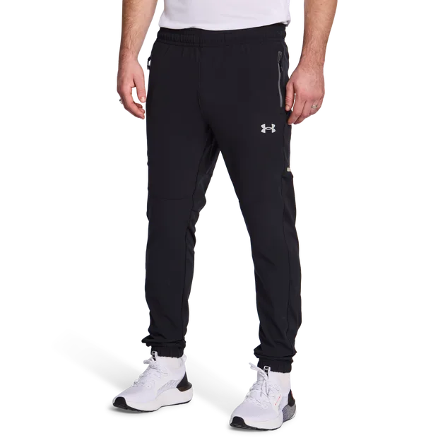 Utility Winterized Men Pants - Black - Size S - Poly Woven - Black - Size: Small - Under armour - FashionsVida