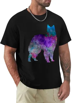Belgian Shepherd Dog in watercolor T-Shirt Active Wear Sports T-Shirt for Men - Aliexpress - FashionsVida
