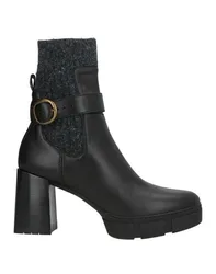 Botines de caña alta Mujer Negro 39 Mujer