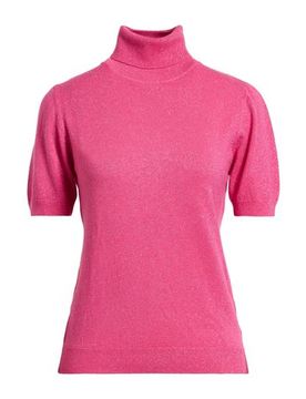 Rollkragenpullover Damen Fuchsia 36 Damen