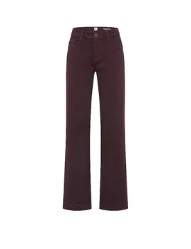 Marlenehose dunkelrot 34 (kurz) damen - Brax - FashionsVida