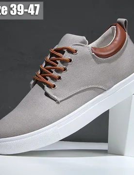 Italian Canvas Shoes For Men Large Size 47 48 Vulcanized Sneakers Slip On Men's Plimsoll Male Trainers Trend Summer Sports Shoes - Aliexpress - FashionsVida