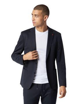 Slim-Fit Baukasten Sakko Blau 58