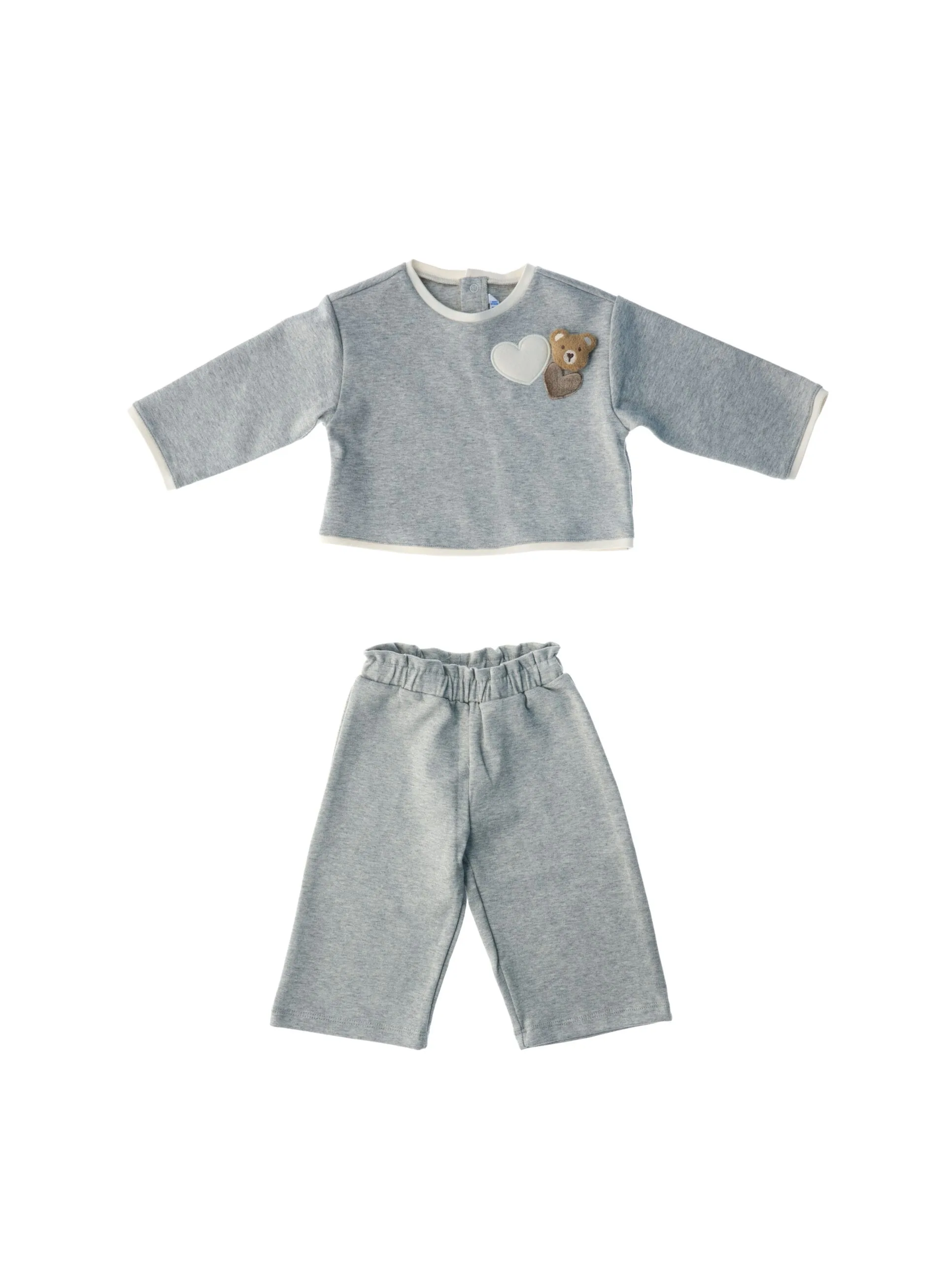 Completo 2 pz GRIGIO CHIARO 18M - Mayoral - FashionsVida